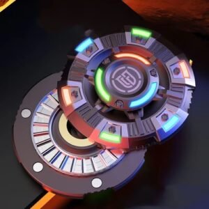 Colorful LED Metal Fidget Spinner