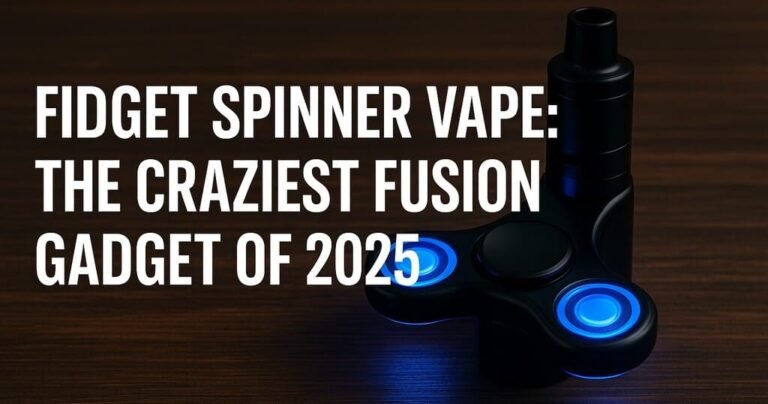 Fidget Spinner Vape