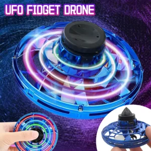 LED Flying UFO Spinner Fingertip – Mini Drone Hover Ball