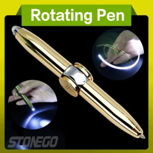 STONEGO LED Spinner Pen – Fidget Gyroscope Writing Pen