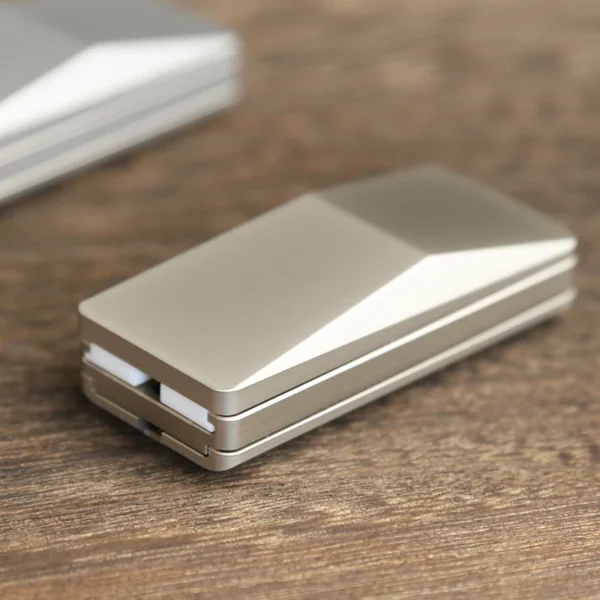 Pi Ka Mechanical Magnetic Fidget Slider – Premium Metal EDC Toy - Image 2