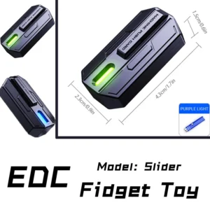 PULSE – Luminous Magnetic Metal Slider Fidget Toy