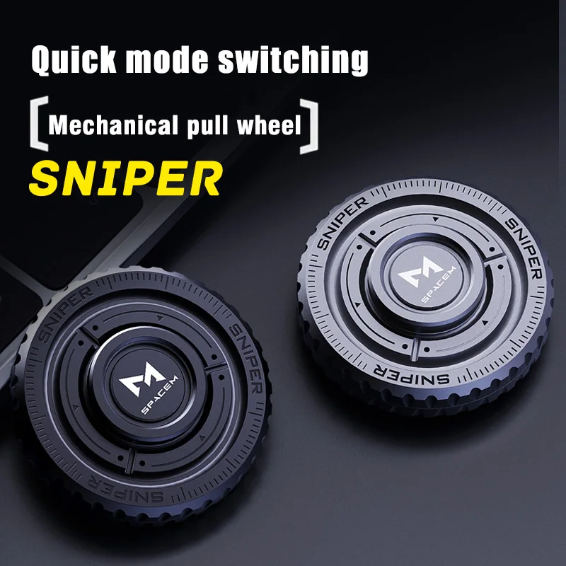 Sniper 3-in-1 Metal EDC Fidget Spinner – Push Card, Coin & Hand Spinner 2 Sniper 3-in-1 Metal EDC Fidget Spinner – Push Card, Coin & Hand Spinner - Image 2