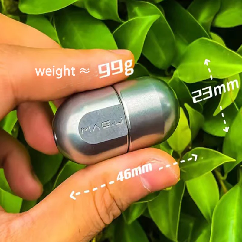 Magnetic Capsule Slider – Stainless Steel Fidget Spinner & Stress Relief Toy 4 Magnetic Capsule Slider – Stainless Steel Fidget Spinner & Stress Relief Toy - Image 4