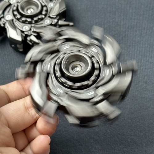 Armor Metal Fidget Spinner – Heavyweight Mecha Design (50mm, 150g) 5 Armor Metal Fidget Spinner – Heavyweight Mecha Design (50mm, 150g) - Image 5