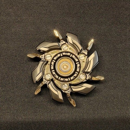 Armor Metal Fidget Spinner – Heavyweight Mecha Design (50mm, 150g) 6 Armor Metal Fidget Spinner – Heavyweight Mecha Design (50mm, 150g) - Image 6