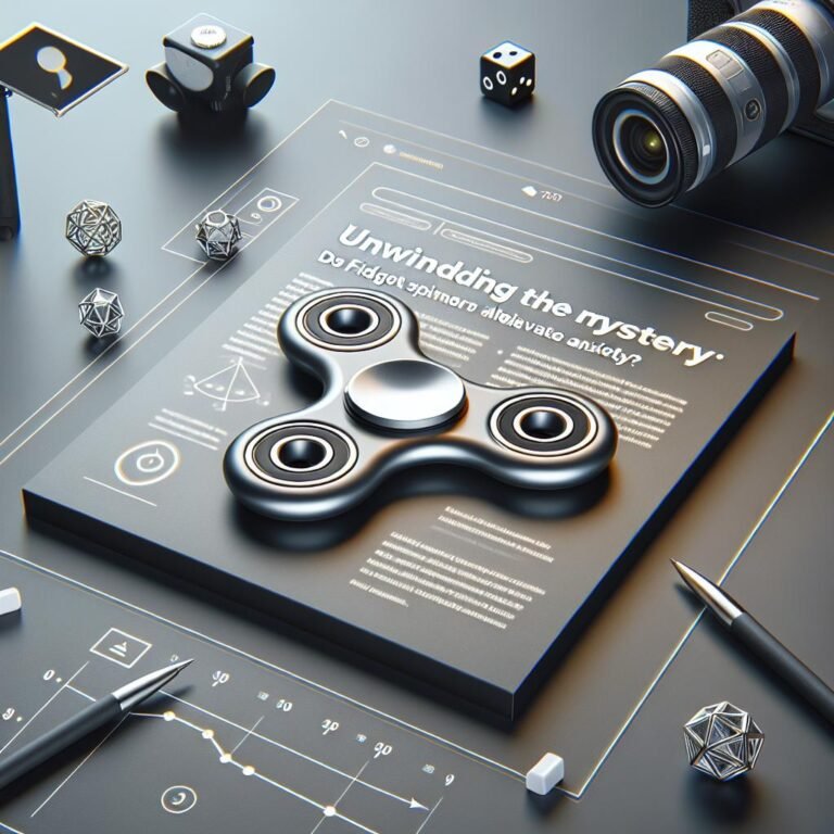 Unwinding The Mystery: Do Fidget Spinners Truly Alleviate Anxiety?